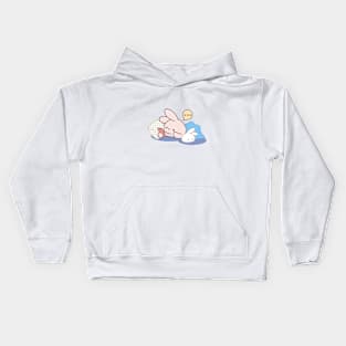 Cute Bunny Phone Time | Loppi Tokki Relaxation Kids Hoodie